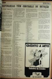 Página do jornal Unitário de abril de 1972