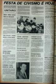 Página do jornal Unitário de abril de 1972
