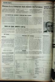 Página do jornal Unitário de abril de 1972