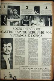 Página do jornal Unitário de abril de 1972