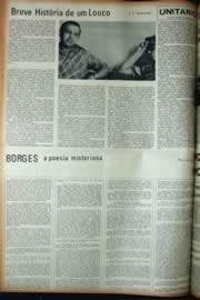 Página do jornal Unitário de abril de 1972