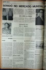 Página do jornal Unitário de maio de 1972