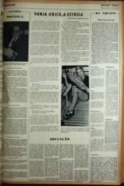 Página do jornal Unitário de maio de 1972