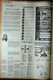 Página do jornal Unitário de maio de 1972