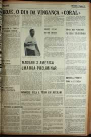 Página do jornal Unitário de maio de 1972