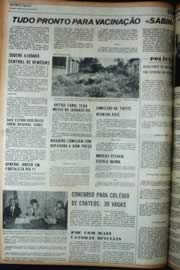 Página do jornal Unitário de maio de 1972
