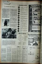 Página do jornal Unitário de maio de 1972