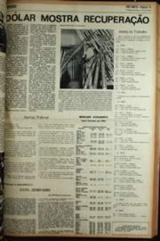 Página do jornal Unitário de maio de 1972