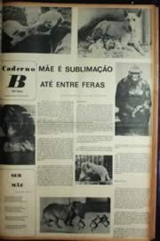 Página do jornal Unitário de maio de 1972