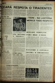 Página do jornal Unitário de maio de 1972
