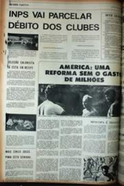 Página do jornal Unitário de maio de 1972