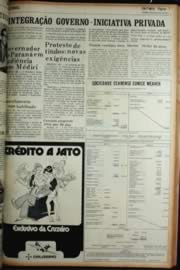 Página do jornal Unitário de maio de 1972