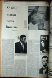 Página do jornal Unitário de maio de 1972
