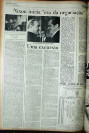 Página do jornal Unitário de maio de 1972