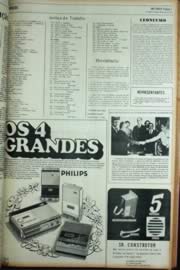 Página do jornal Unitário de maio de 1972