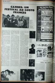 Página do jornal Unitário de maio de 1972