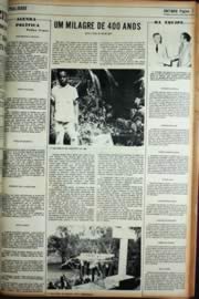 Página do jornal Unitário de maio de 1972