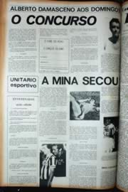 Página do jornal Unitário de junho de 1972