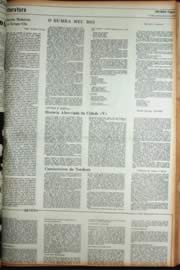 Página do jornal Unitário de junho de 1972