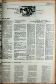 Página do jornal Unitário de junho de 1972