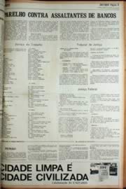 Página do jornal Unitário de junho de 1972