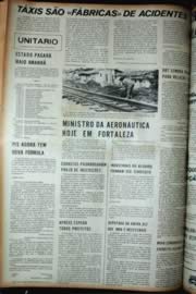 Página do jornal Unitário de junho de 1972