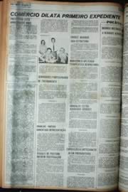 Página do jornal Unitário de junho de 1972