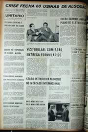 Página do jornal Unitário de junho de 1972