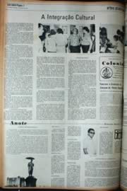 Página do jornal Unitário de junho de 1972