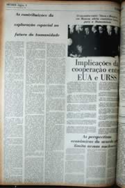Página do jornal Unitário de junho de 1972
