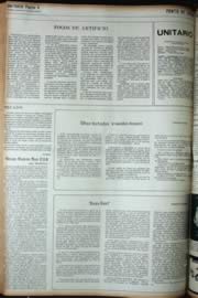 Página do jornal Unitário de junho de 1972