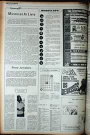 Página do jornal Unitário de junho de 1972