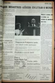Página do jornal Unitário de junho de 1972