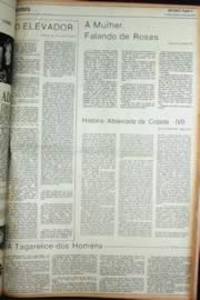 Página do jornal Unitário de junho de 1972