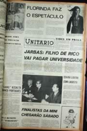 Página do jornal Unitário de junho de 1972