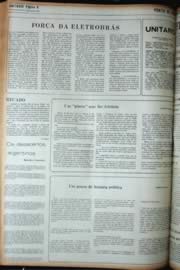 Página do jornal Unitário de junho de 1972