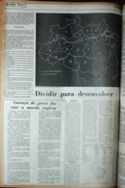 Página do jornal Unitário de junho de 1972