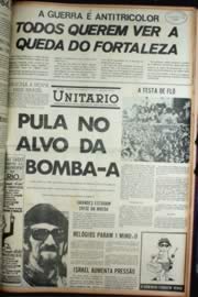 Página do jornal Unitário de junho de 1972