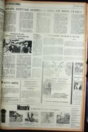 Página do jornal Unitário de junho de 1972