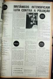 Página do jornal Unitário de junho de 1972