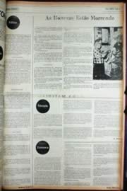 Página do jornal Unitário de junho de 1972