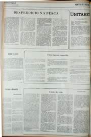 Página do jornal Unitário de julho de 1972