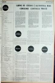 Página do jornal Unitário de julho de 1972