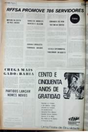 Página do jornal Unitário de julho de 1972
