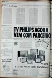 Página do jornal Unitário de julho de 1972
