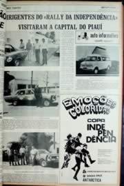 Página do jornal Unitário de julho de 1972