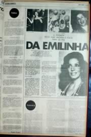 Página do jornal Unitário de julho de 1972
