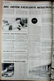 Página do jornal Unitário de julho de 1972