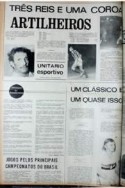 Página do jornal Unitário de julho de 1972
