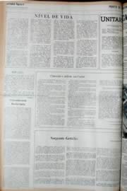 Página do jornal Unitário de julho de 1972